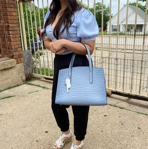 NEW! NEW! NEW! UNIQUE! COACH Signature Leather Charlie Carryall.